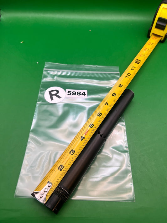 HK Autococker Barrel Back - used paintball barrel back - black