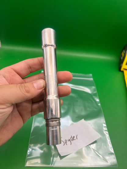 Dye Ultralite Spyder Barrel Back Silver .684