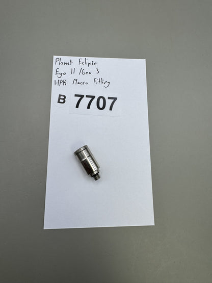 Planet Eclipse Ego 11 Geo 3 HPR Macro Fitting Silver