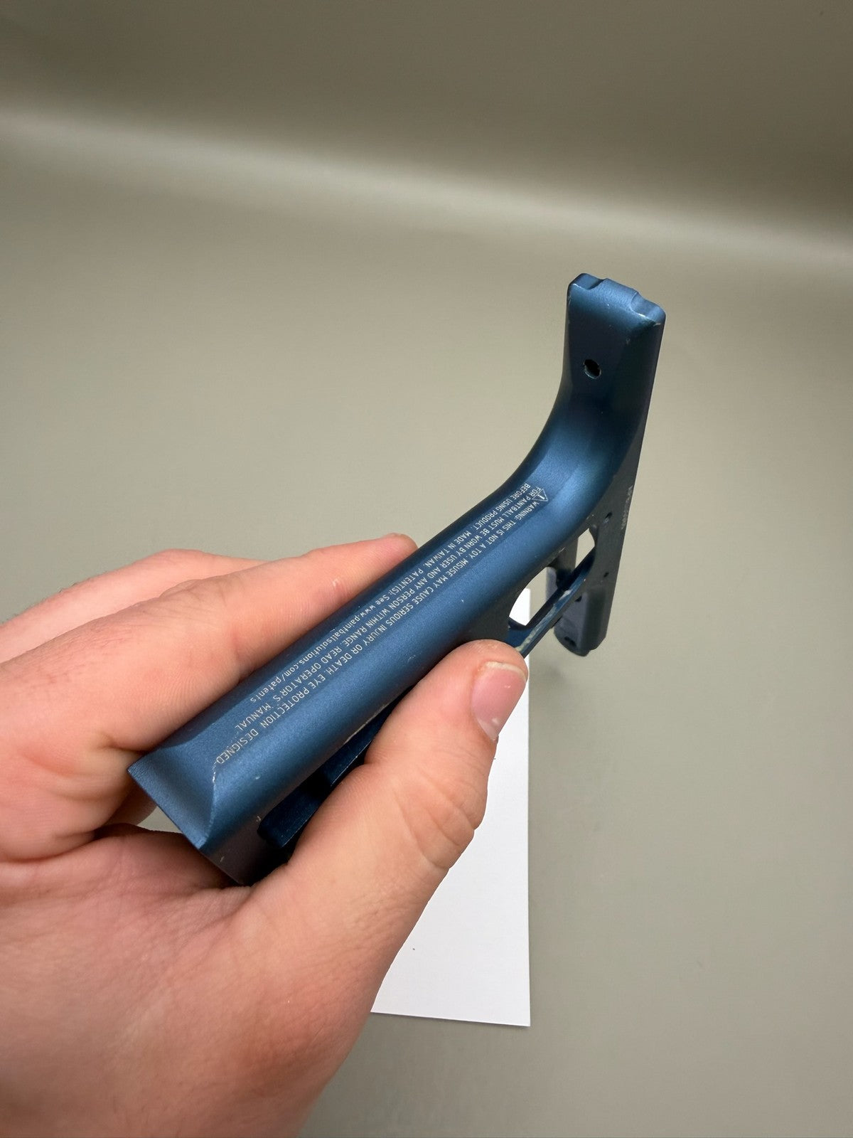 Empire AXE Pro Paintball Frame Blue