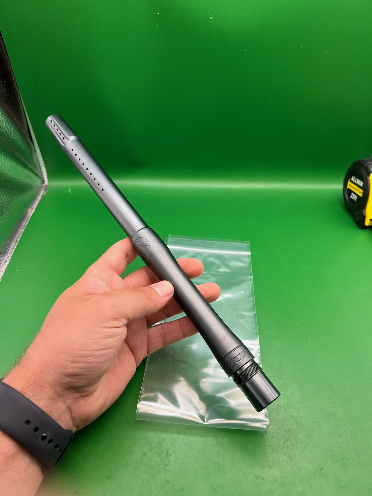 Dye Ultralite (UL) Paintball Barrel 14" 0.686 AC Thread - Matte Grey