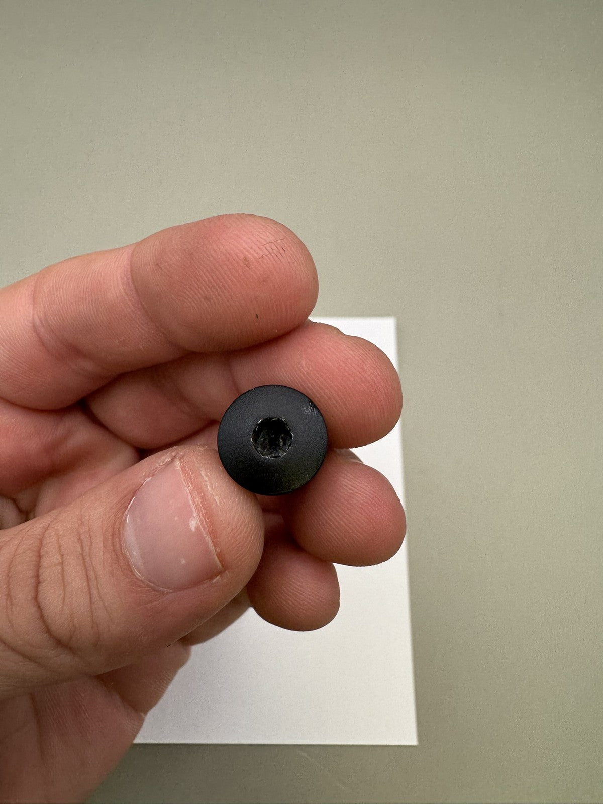 WDP Angel A1 Front Valve Plug Black
