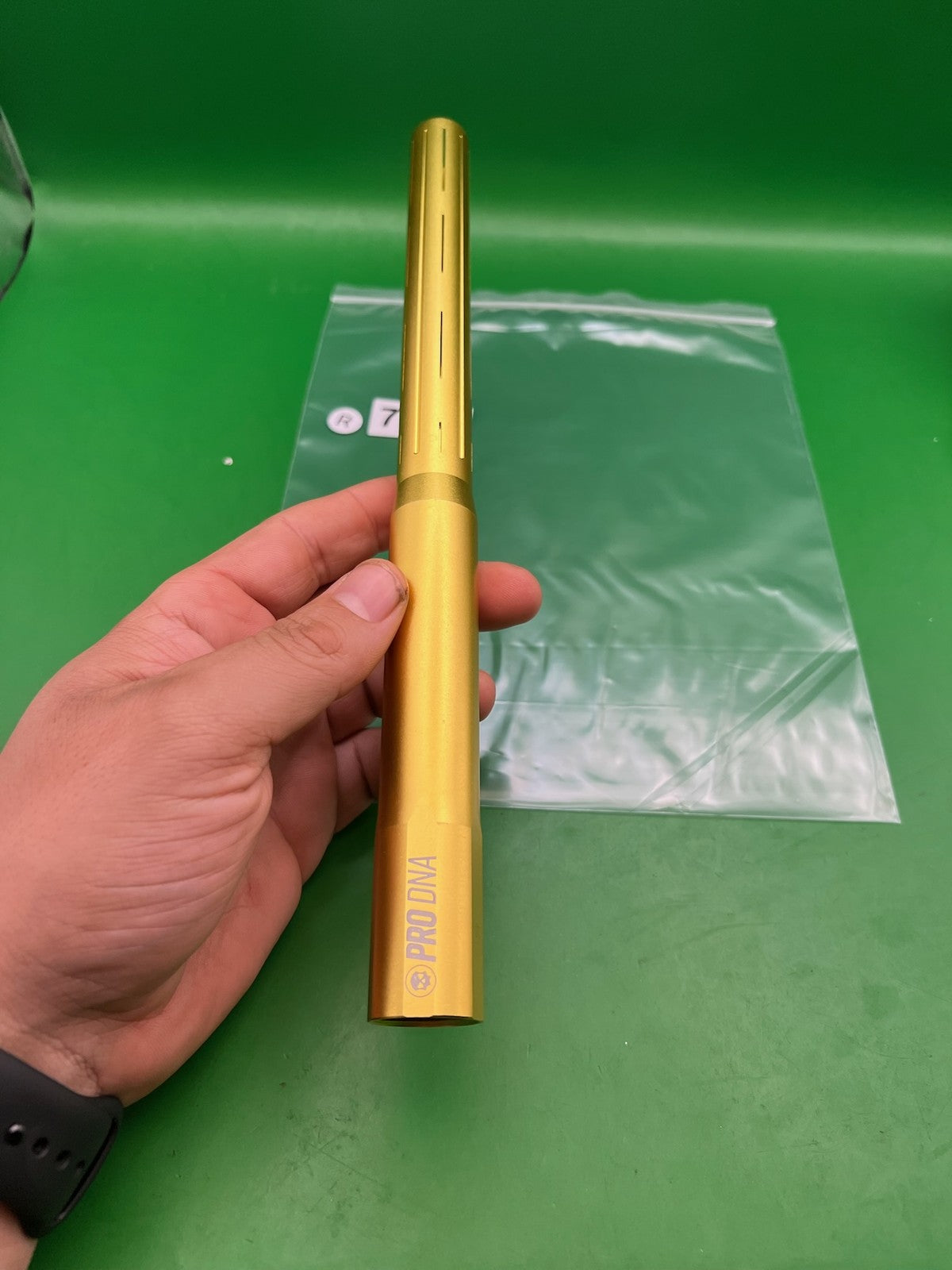 Infamous Pro DNA Silencio Barrel Tip Gold Anodized Aluminum 14"