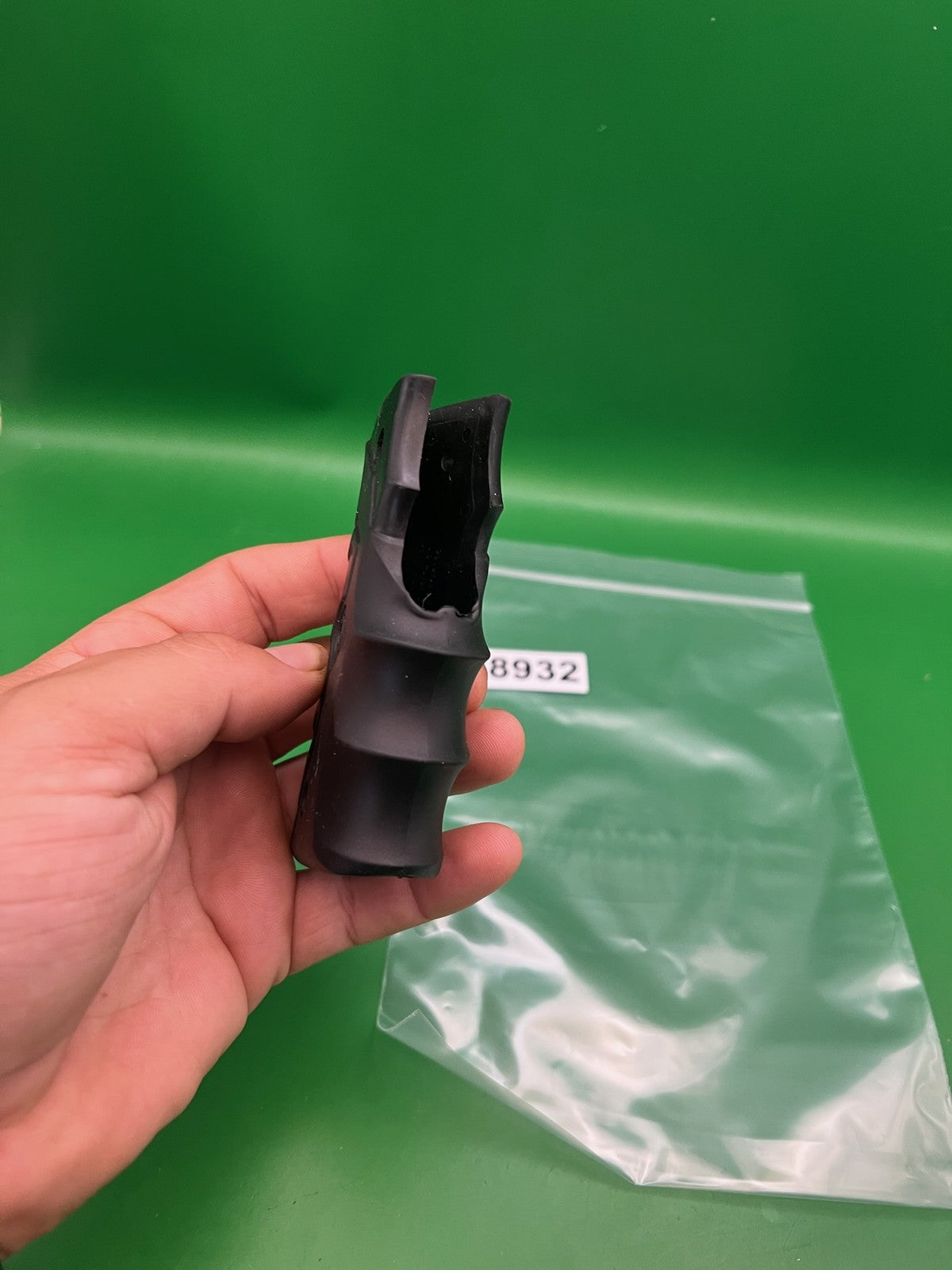 Smart Parts 1911/45 Style Shocker Grip Panels Matte Black Rubber