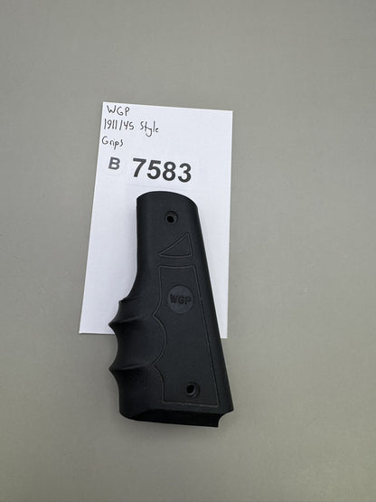 WGP 1911/45 Style Grips Black