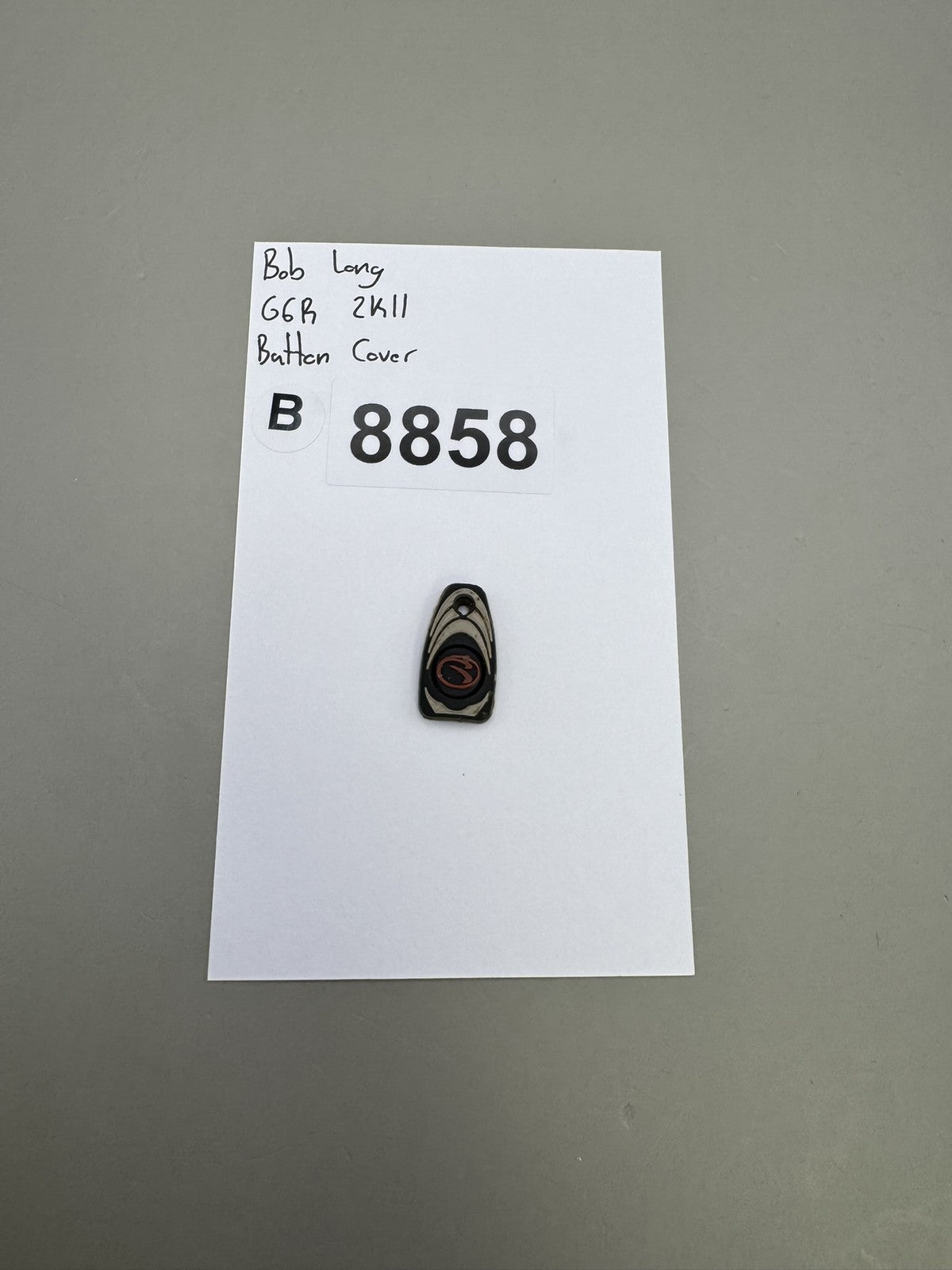 Bob Long G6R 2K11 Button Cover