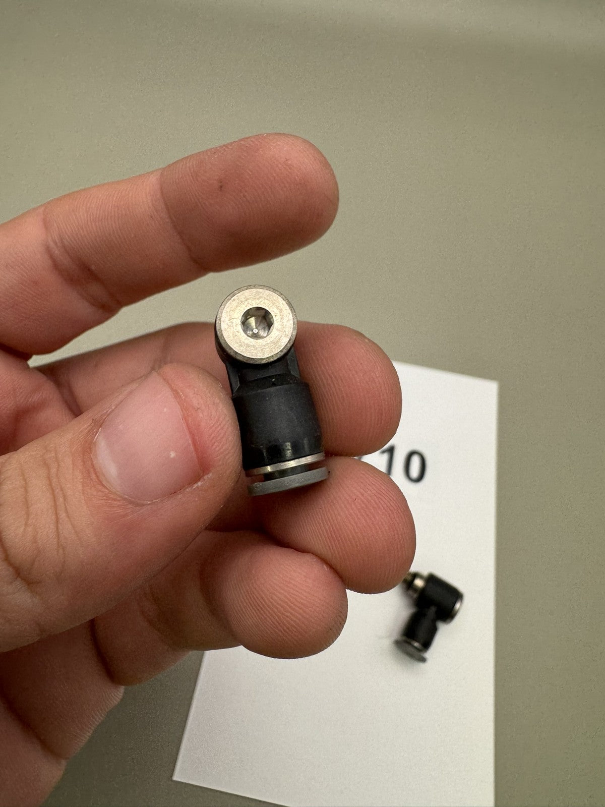 Smart Parts Ion Elbow Fitting 90 Degree Push Black Set of 2