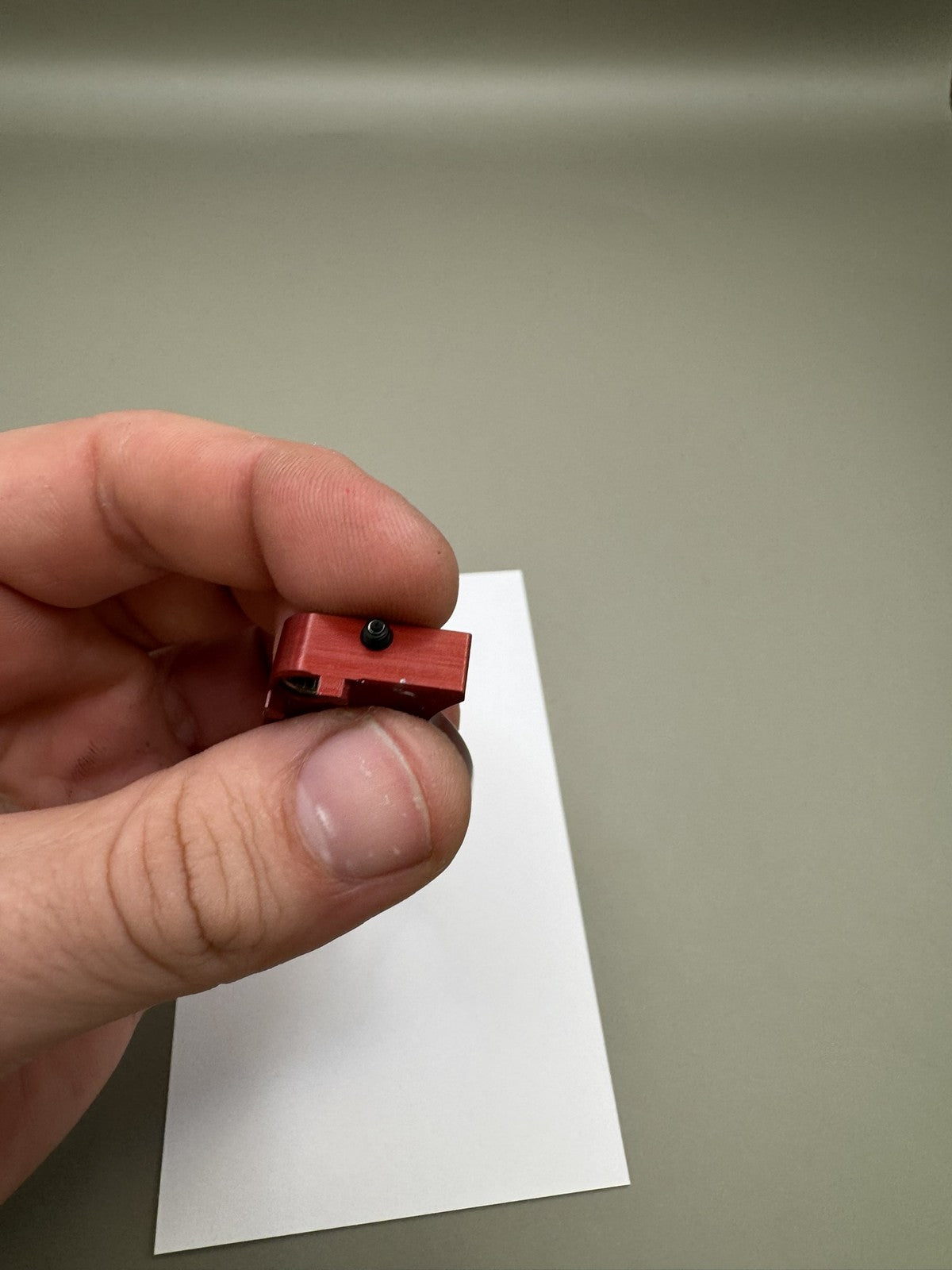 DLX Luxe 1.0/2.0 Trigger Red Aluminum Paintball Part