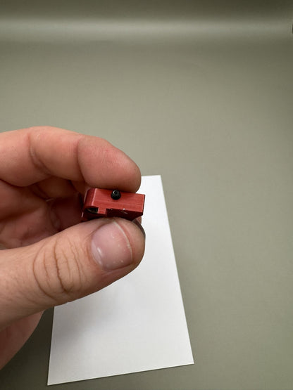 DLX Luxe 1.0/2.0 Trigger Red Aluminum Paintball Part