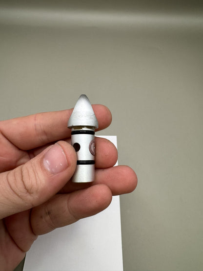Dye DM4 Front Plug Silver Paintball Marker Part