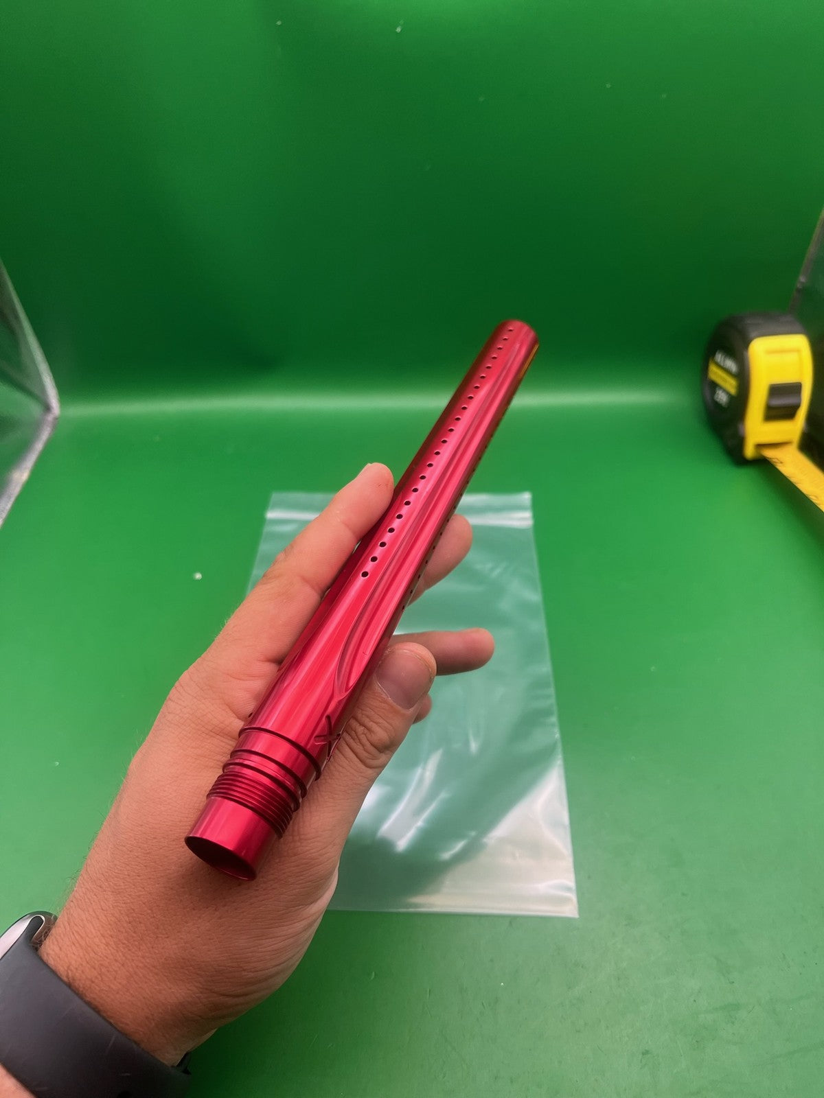 Smart Parts Freak XL Barrel Tip 14 inch Red Aluminum Anodized