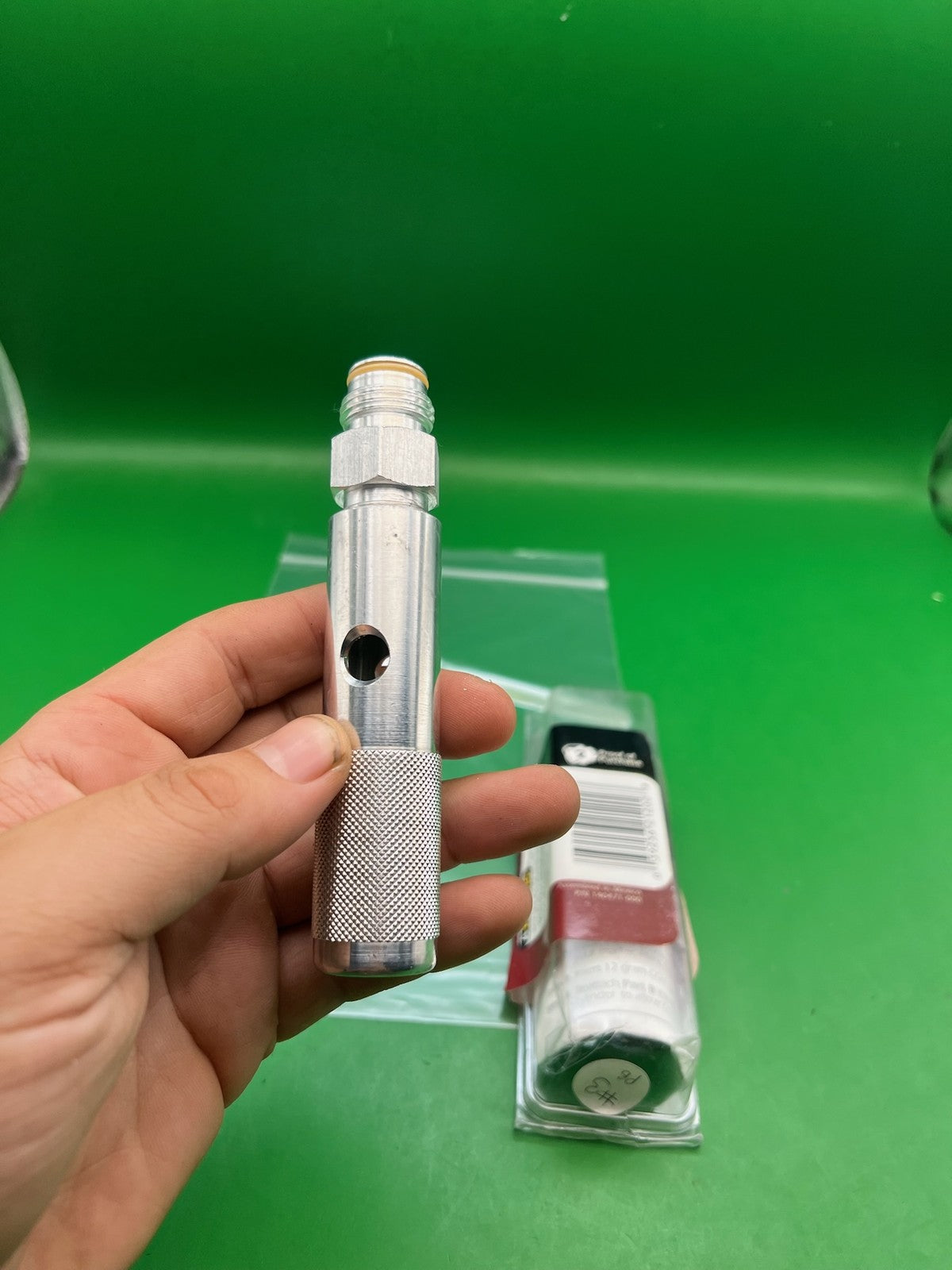 Brass Eagle 12g CO2 Jett Adapter Silver