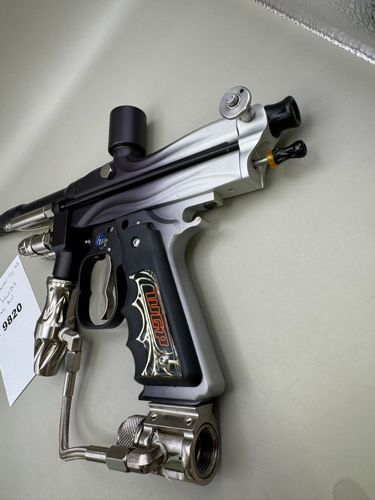 WGP Mini Oracle Autococker - Grey Fade - Paintball Marker Fully Working