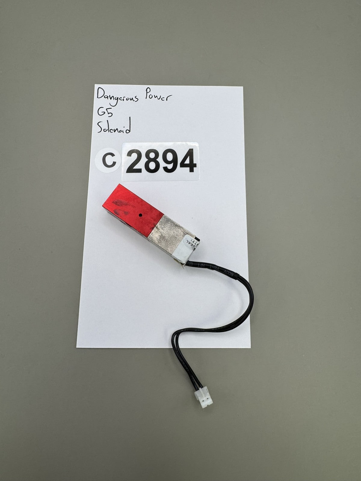 Dangerous Power G5 Solenoid