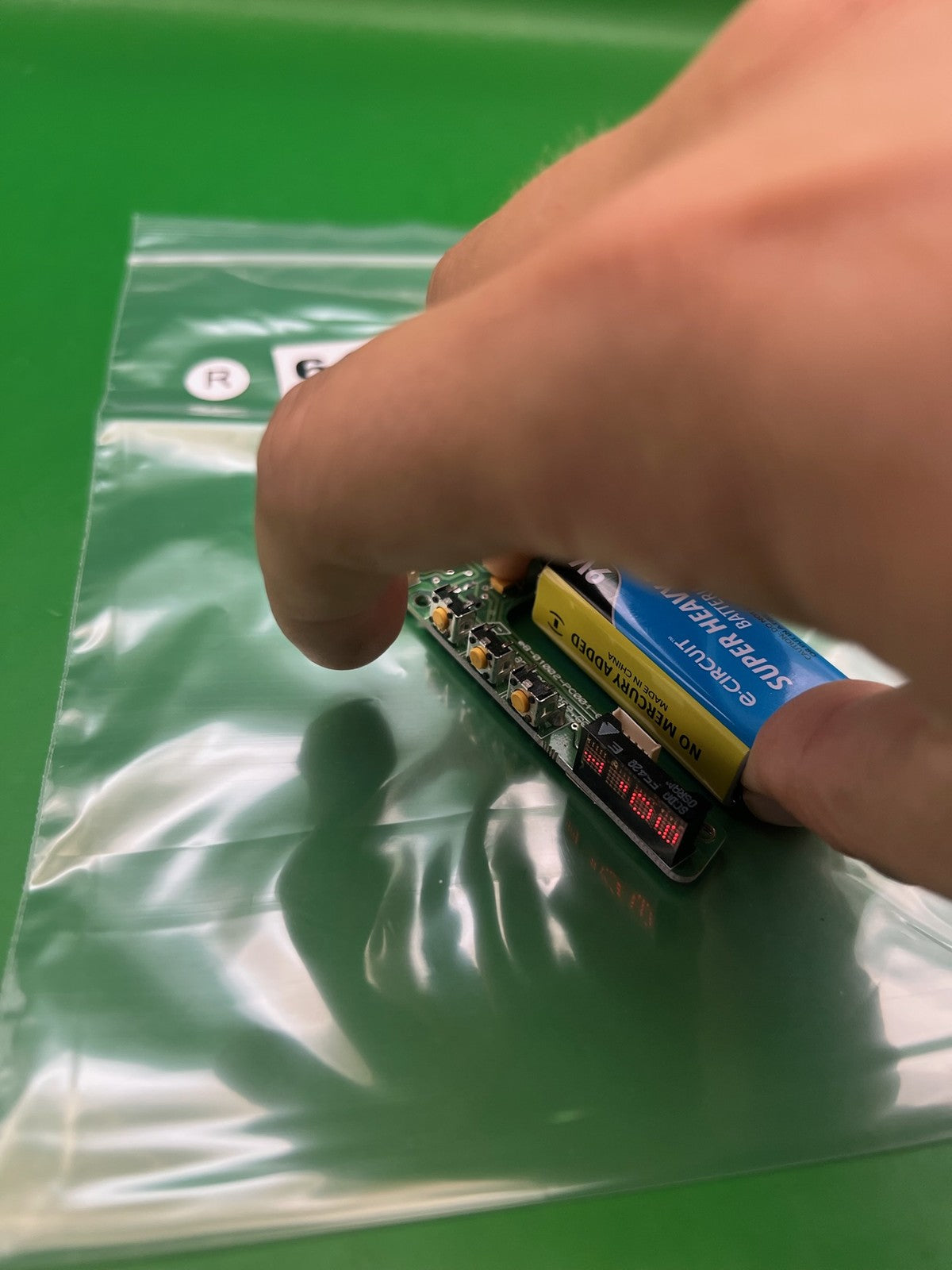 Planet Eclipse E1 Eblade Board - used paintball board - green pcb