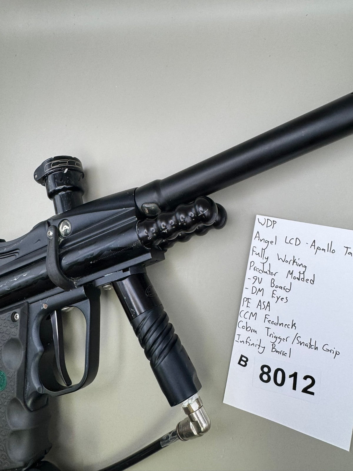 WDP Angel LCD - Apollo Tattoo - Paintball Marker Fully Working