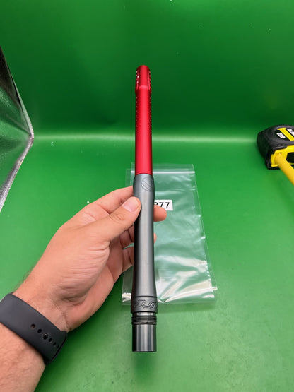 Dye Ultralite (UL) Paintball Barrel 14" 0.686 AC Thread - Grey/Red