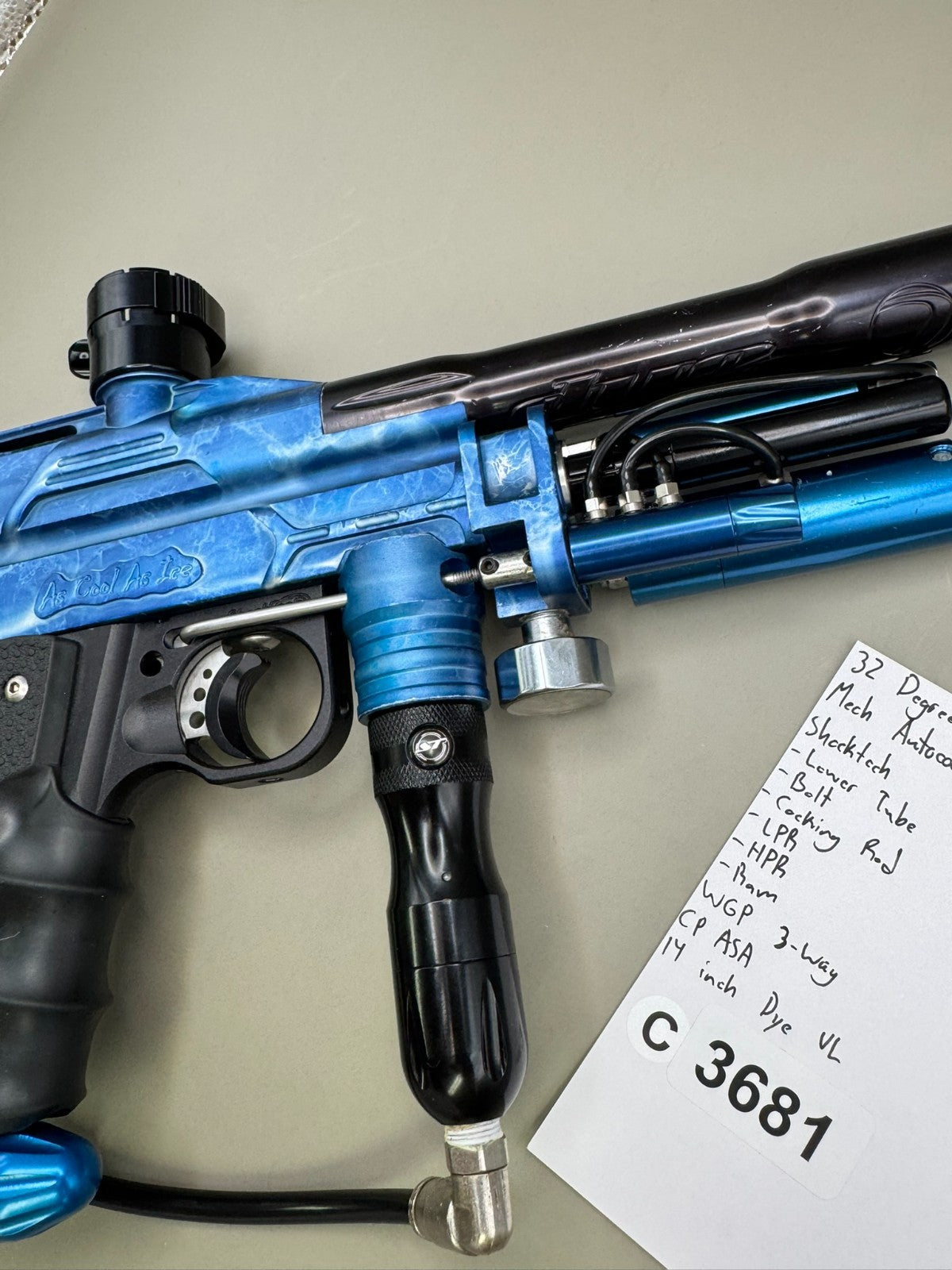 32 Degrees Mech Autococker - Paintball Marker Fully Working