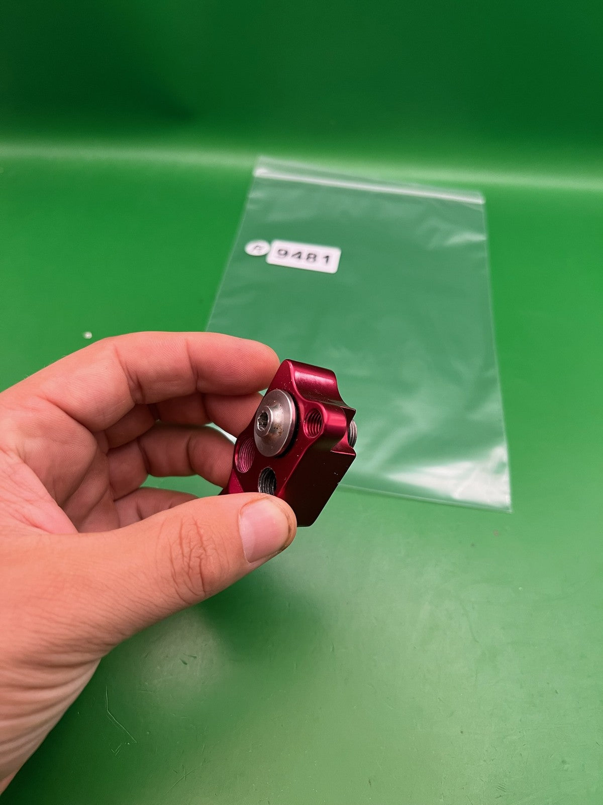 Angled Autococker VASA Red with Banjo