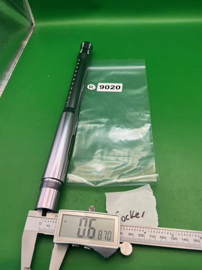 Dye Xcel 12" Barrel Autococker Thread .687 Bore AC Silver Aluminum