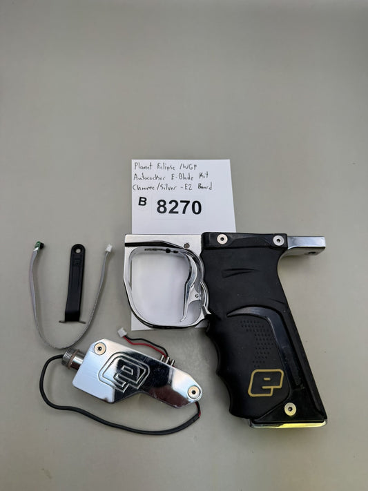Planet Eclipse /WGP Autococker E-Blade Kit Chrome /Silver -E2 Board