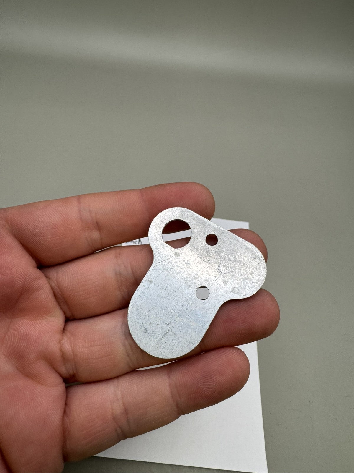 WDP Angel A4 Back Plate -Silver