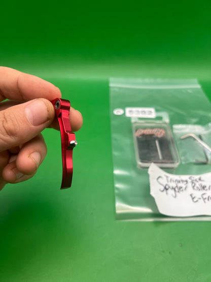 Trinity Sick Spyder Roller Trigger E-Frame Red Aluminum