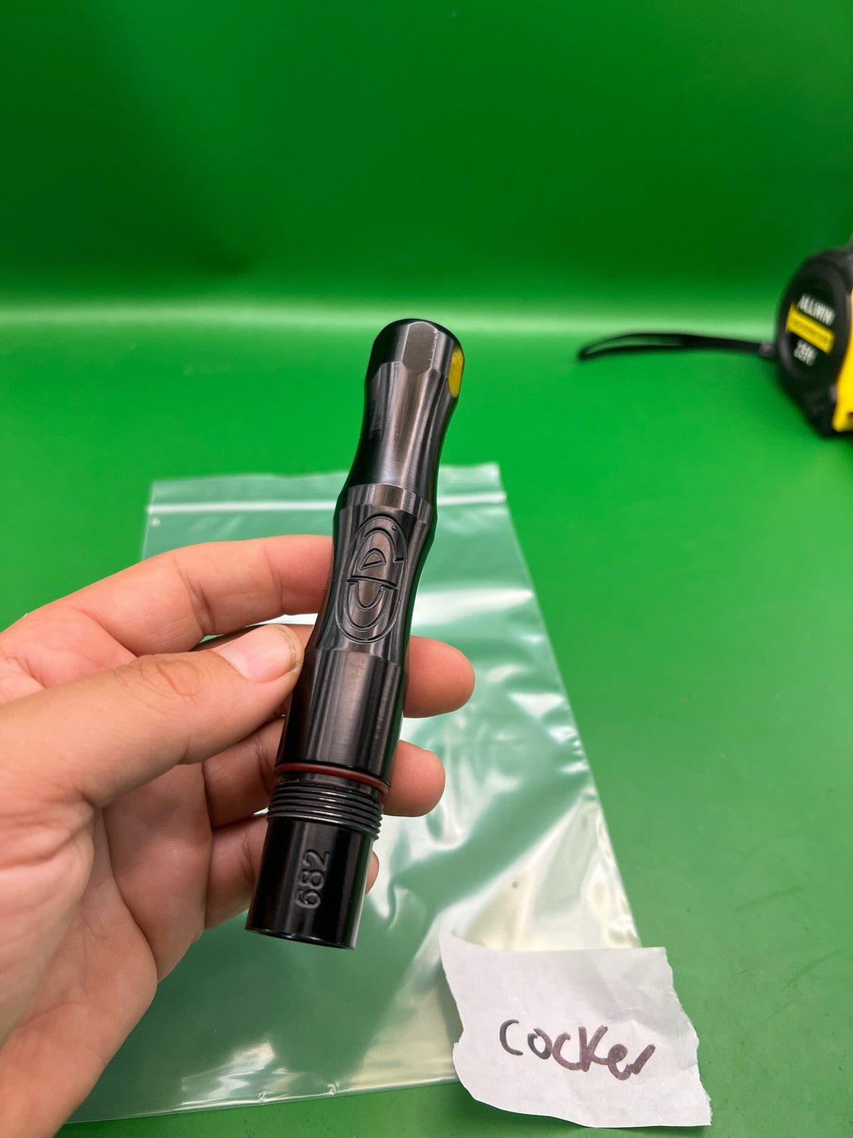 CP Custom Products Barrel Back Gloss Black .682 Bore Autococker Thread