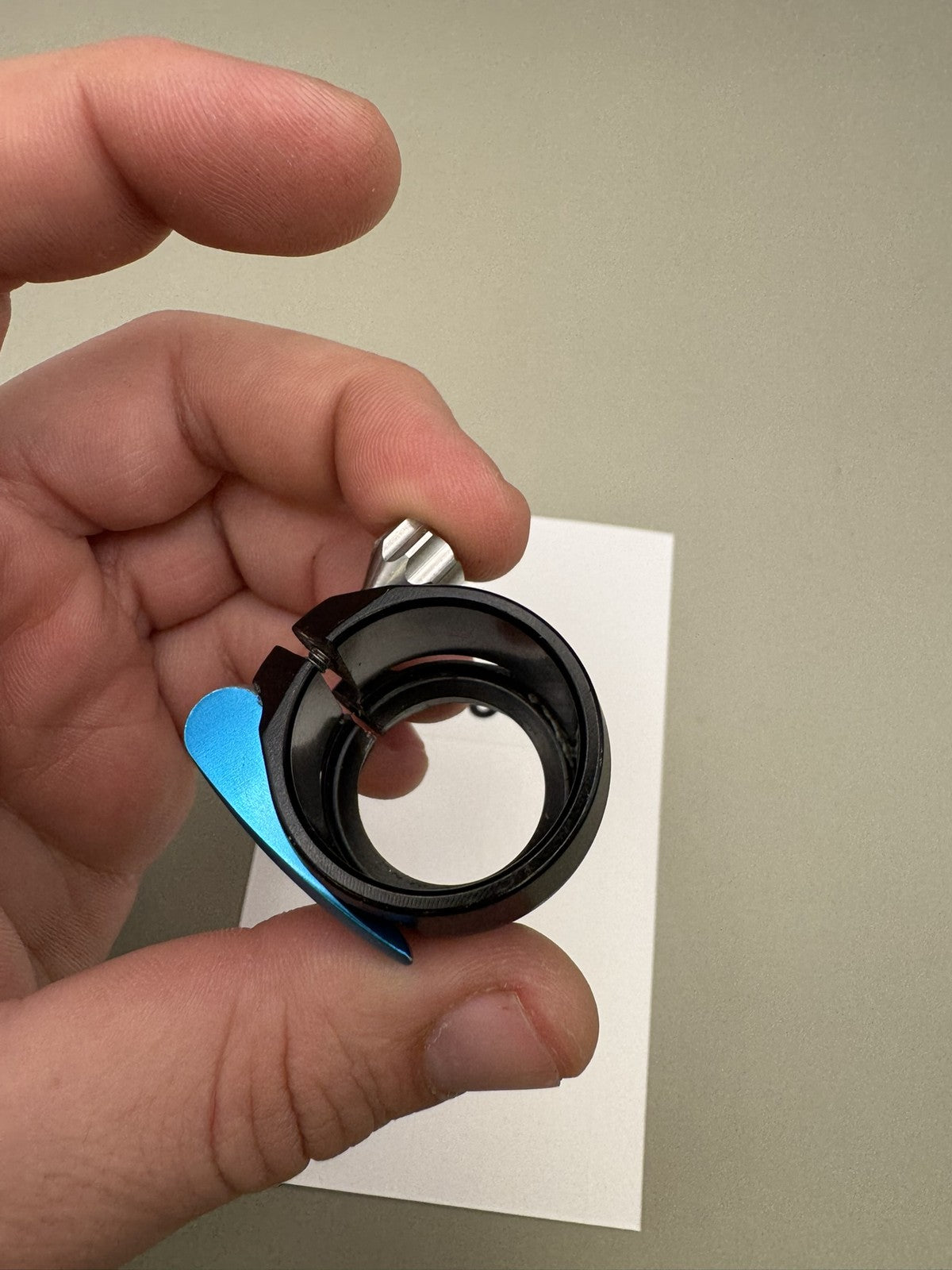 Smart Parts Shocker BSX Clamping Feedneck Black Blue