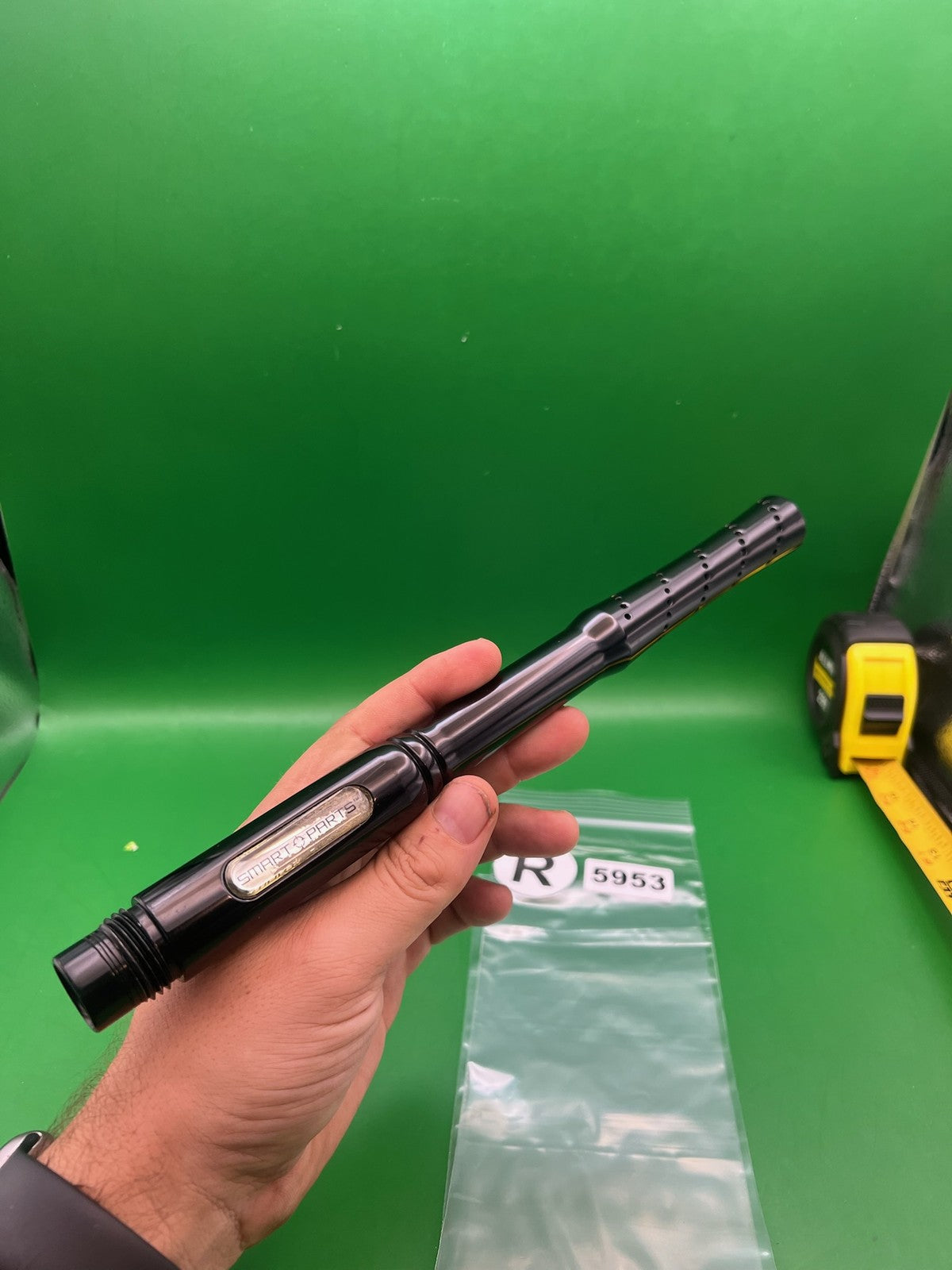 Ion Luxe Smart Parts Progressive Barrel 14" .692 Black - used paintball barrel - black