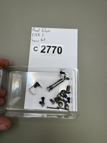 Planet Eclipse ETEK 3 Screw Kit