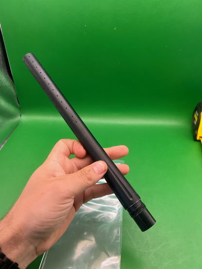 Autococker Empire Barrel Back 12" .692 Black - used paintball barrel back - black