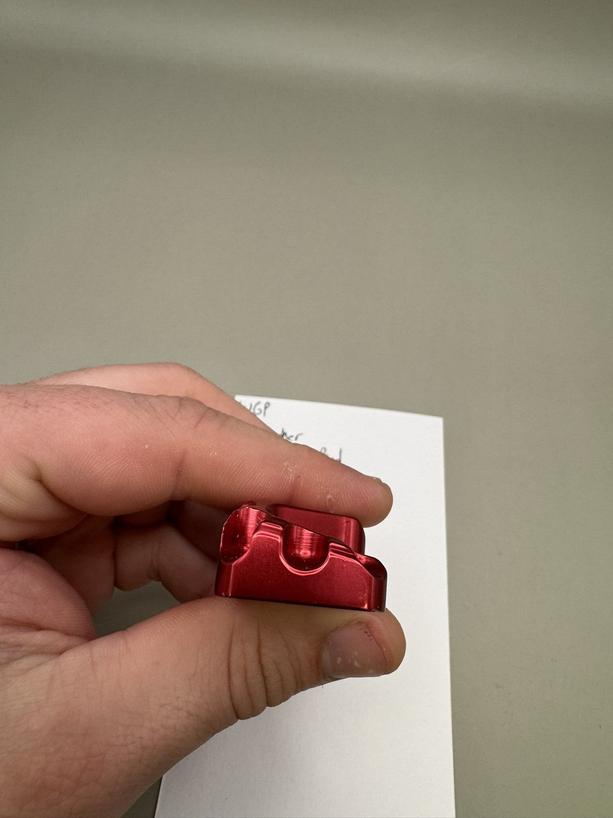 WGP Autococker Back Block - Red