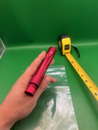 DLX Luxe Freak XL Barrel Back Ion Thread Red Anodized Aluminum