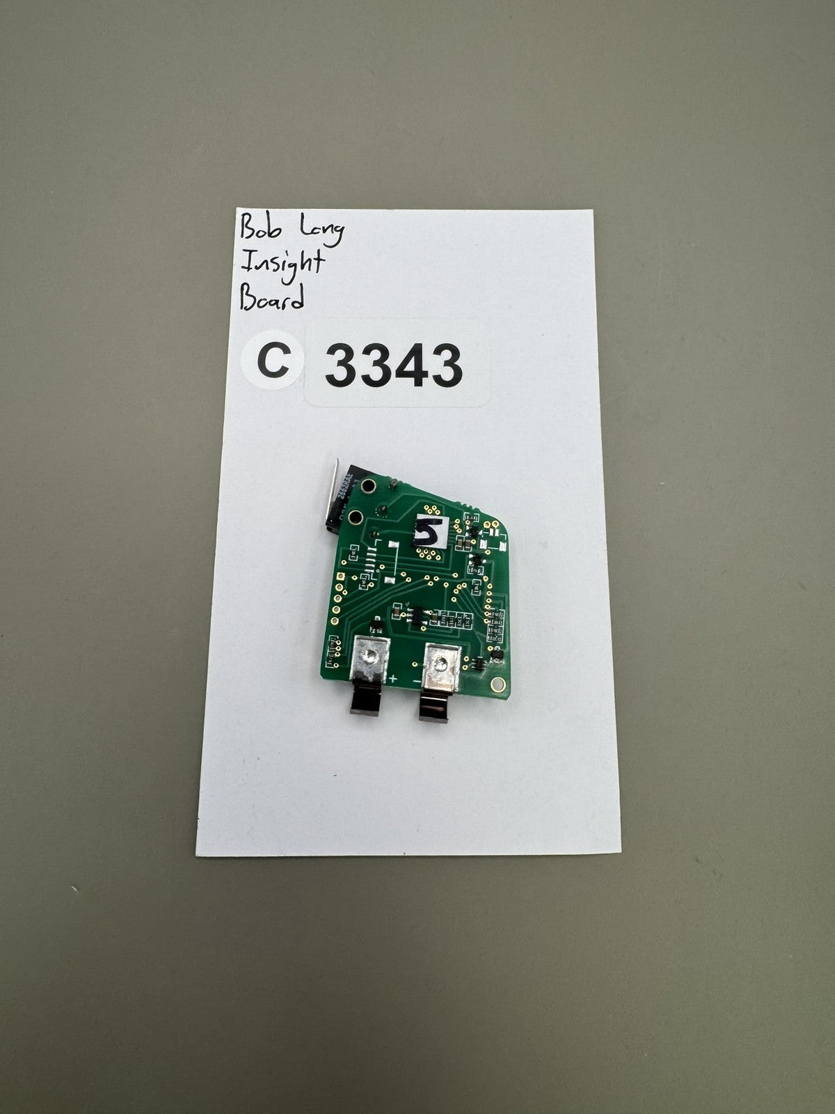 Bob Long Insight Board