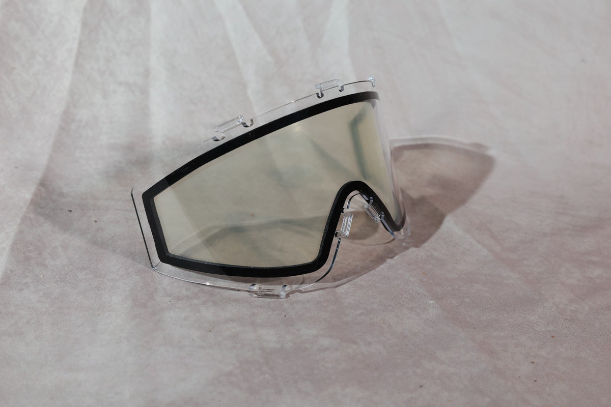 JT Paintball Mask Clear Replacement Lens Lot of 2 Thermal Goggle Spectra