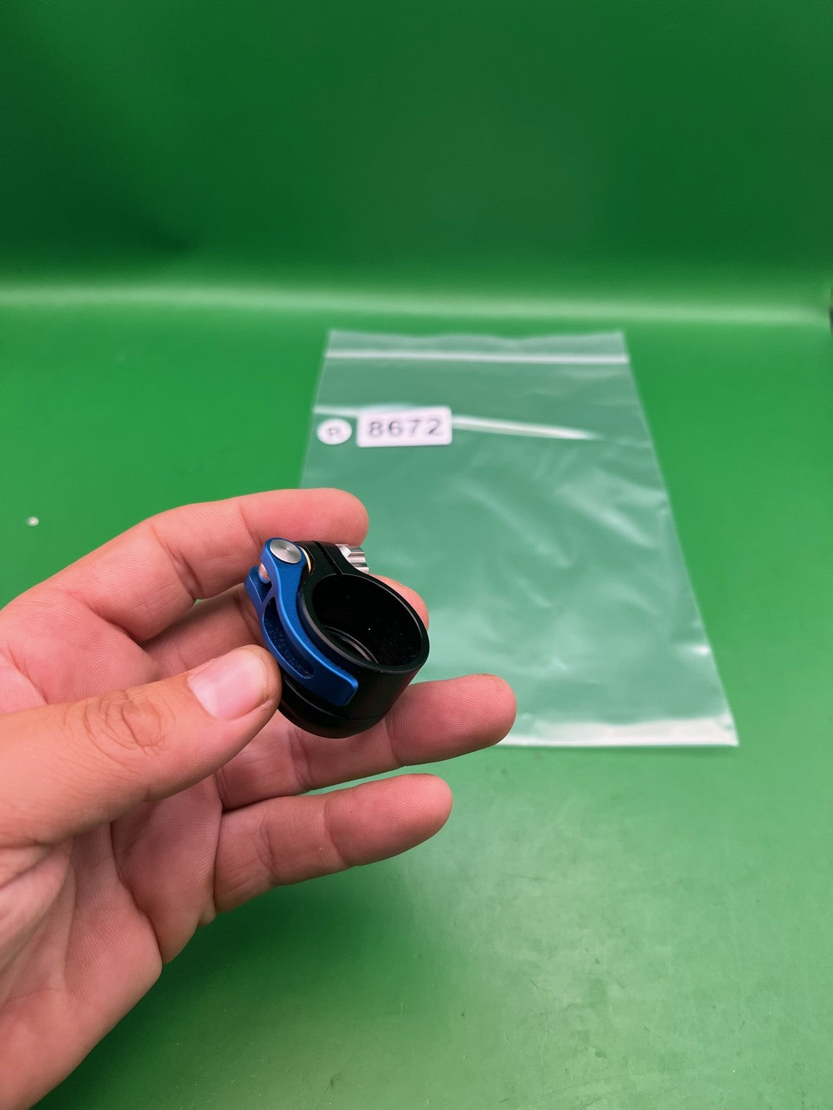 Planet Eclipse Low Rise Clamping Feedneck Blue Black Aluminum
