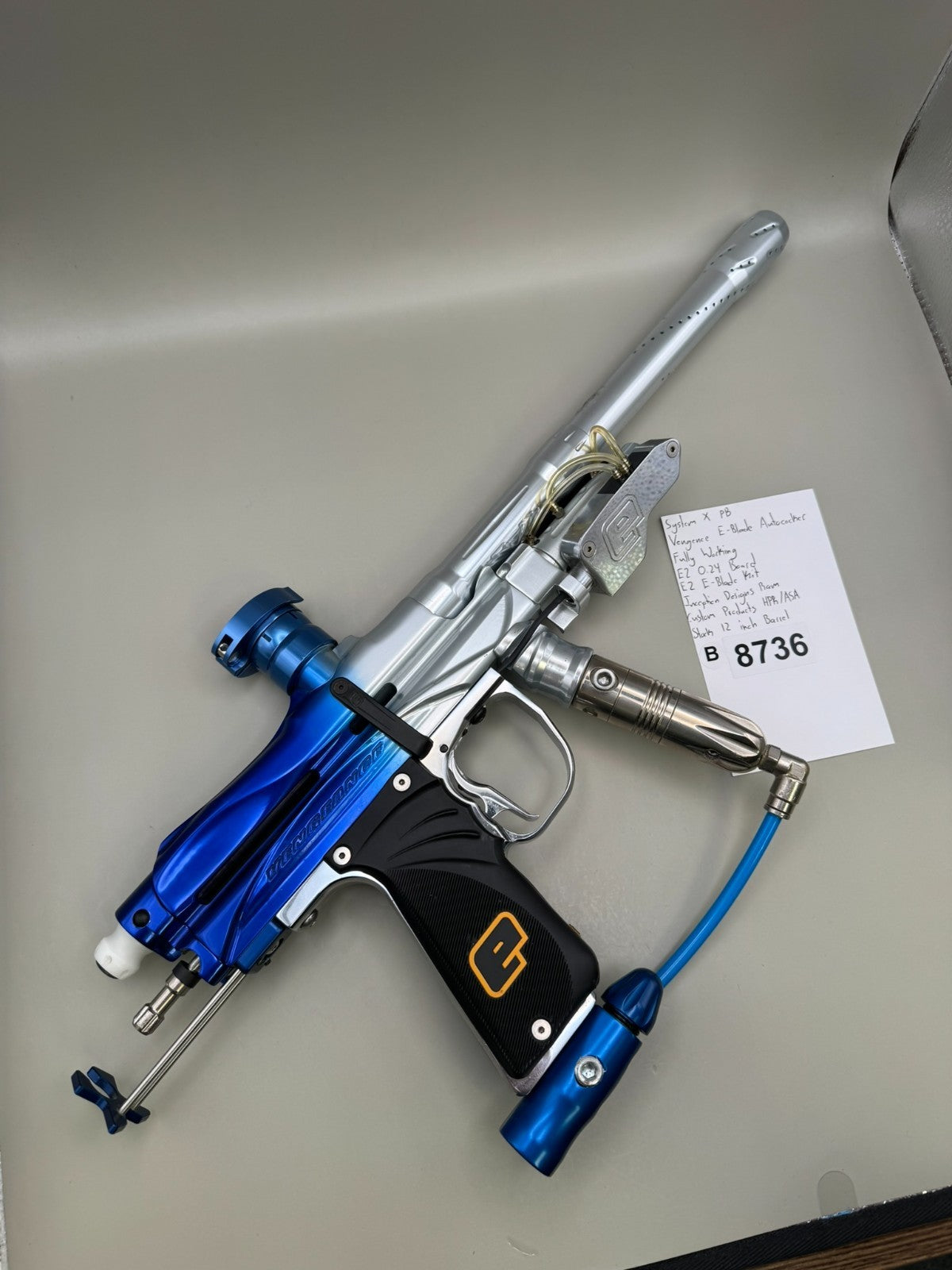 System X PB Vengeance E-Blade Autococker - Paintball Marker Fully Working