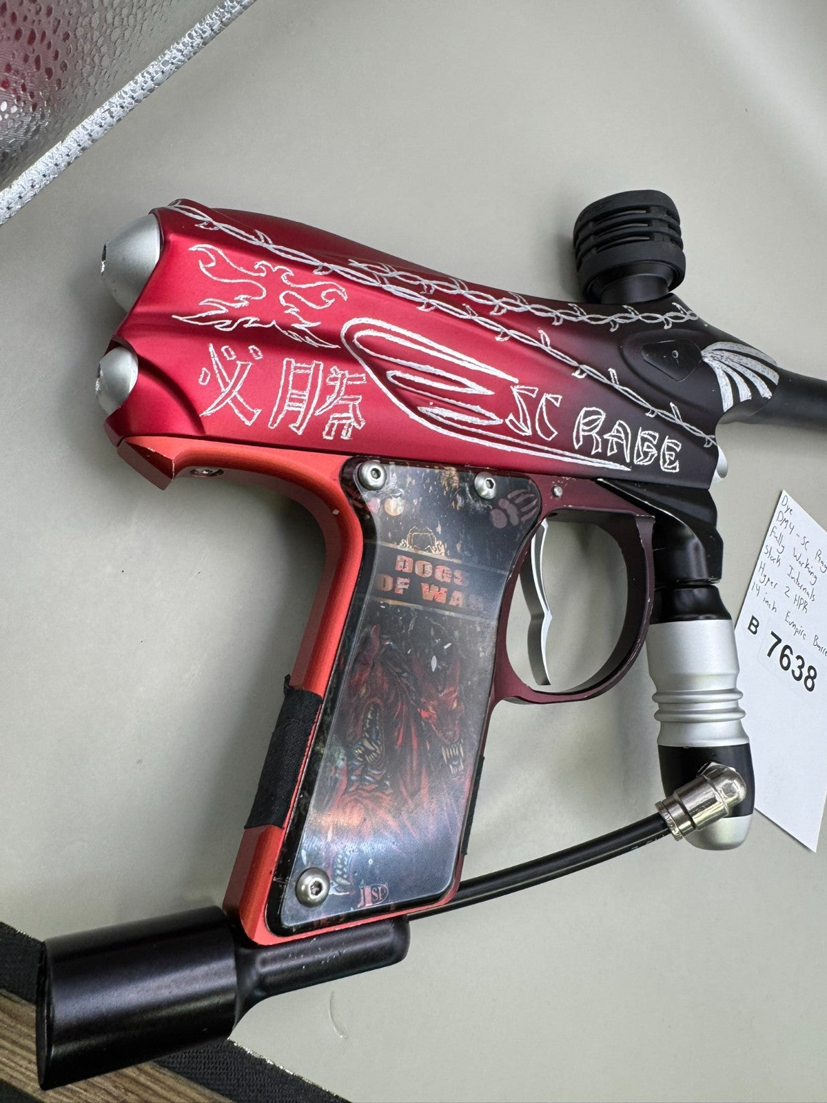 Dye DM4 - SC Rage - Paintball Marker Fully Working