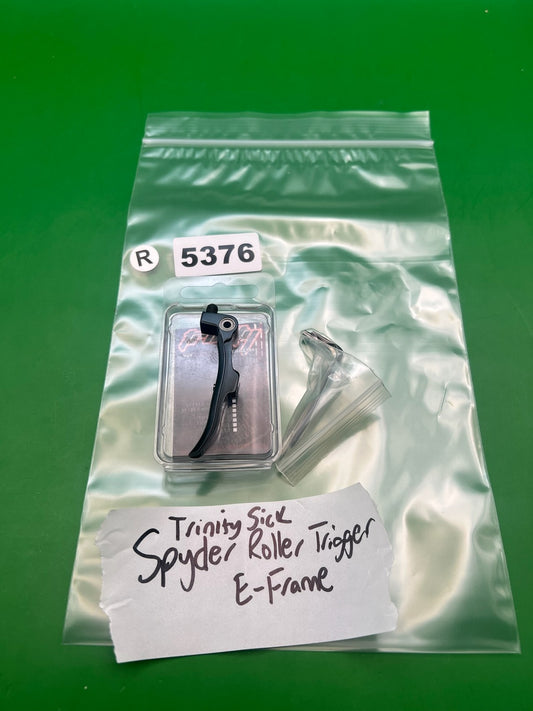 Trinity Sick Spyder E-Frame Roller Trigger Black Aluminum Upgrade