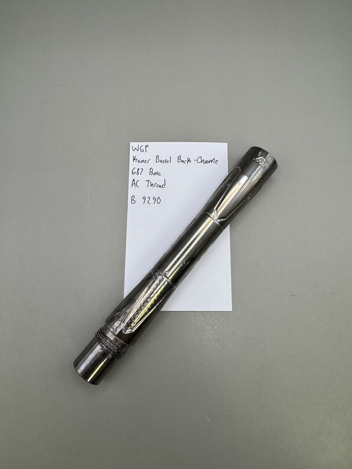 WGP Kraner Barrel Back-Chrome 687 Bore AC Thread