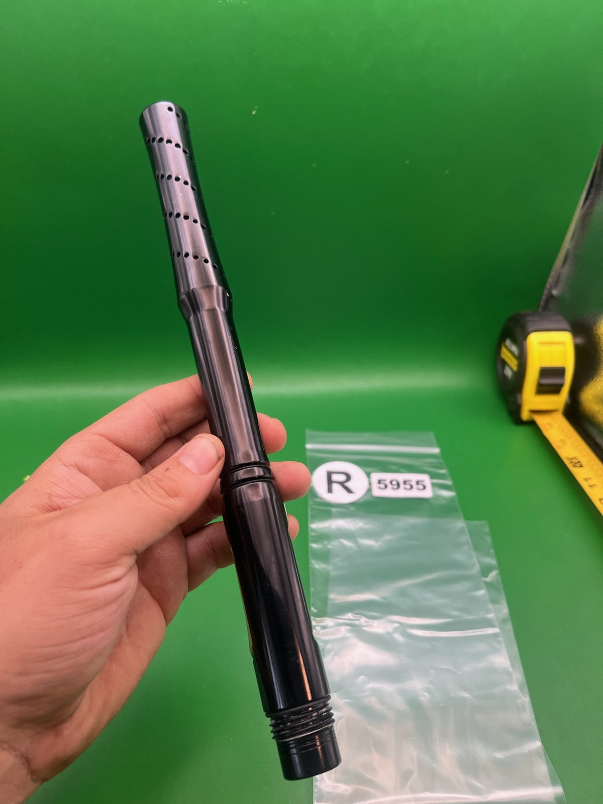 Ion / Not Smart Parts Progressive Barrel Back 14" .690 Black - used paintball barrel back - black
