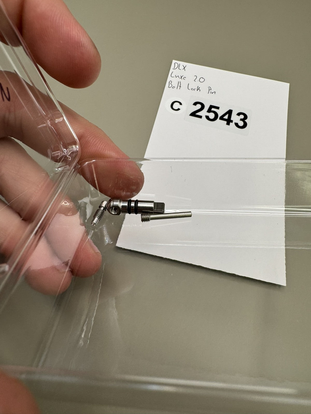 DLX Luxe 2.0 Bolt Lock Pin