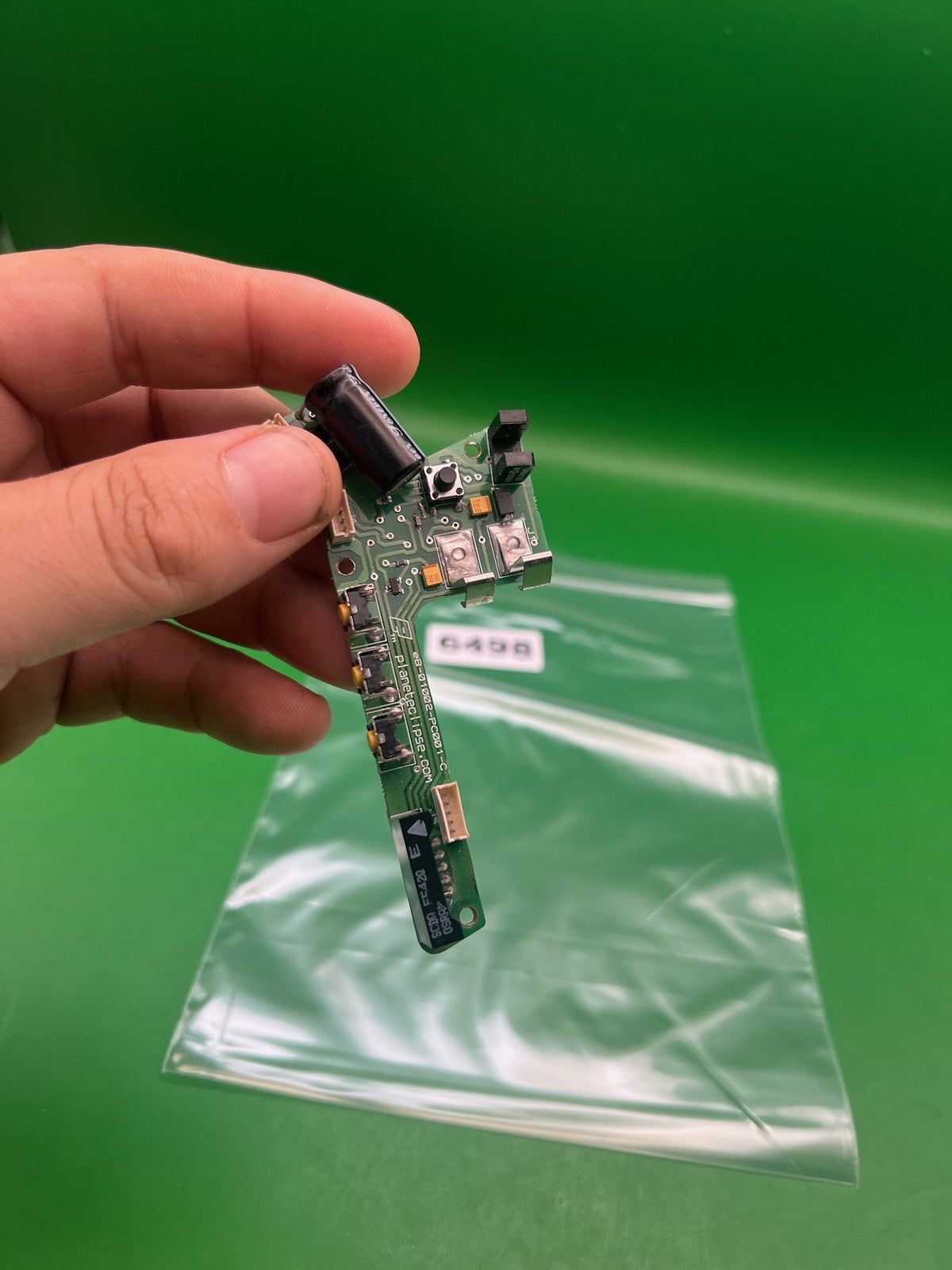 Planet Eclipse E1 Eblade Board - used paintball board - green pcb