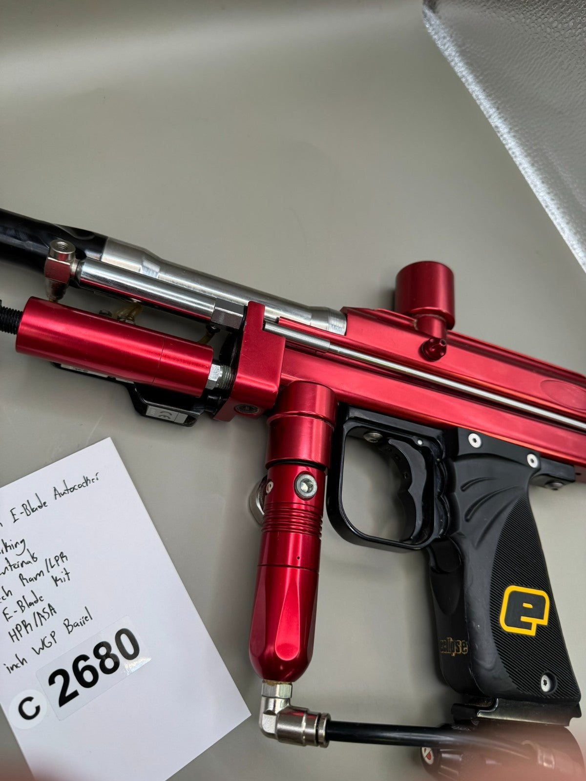 WGP 02 Pro Stock E-Blade Autococker - Paintball Marker Fully Working