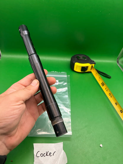 Autococker Barrel Black 12in .687 Bore Stock