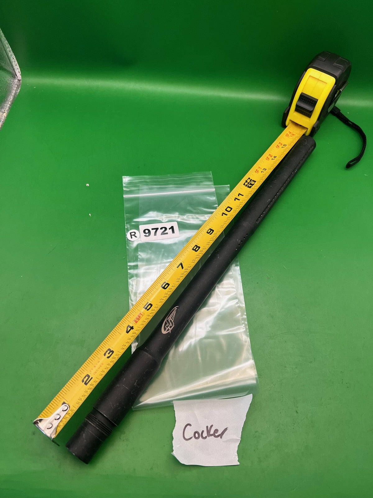 J&J 685 Bore Paintball Barrel Black .685 16" AC Thread