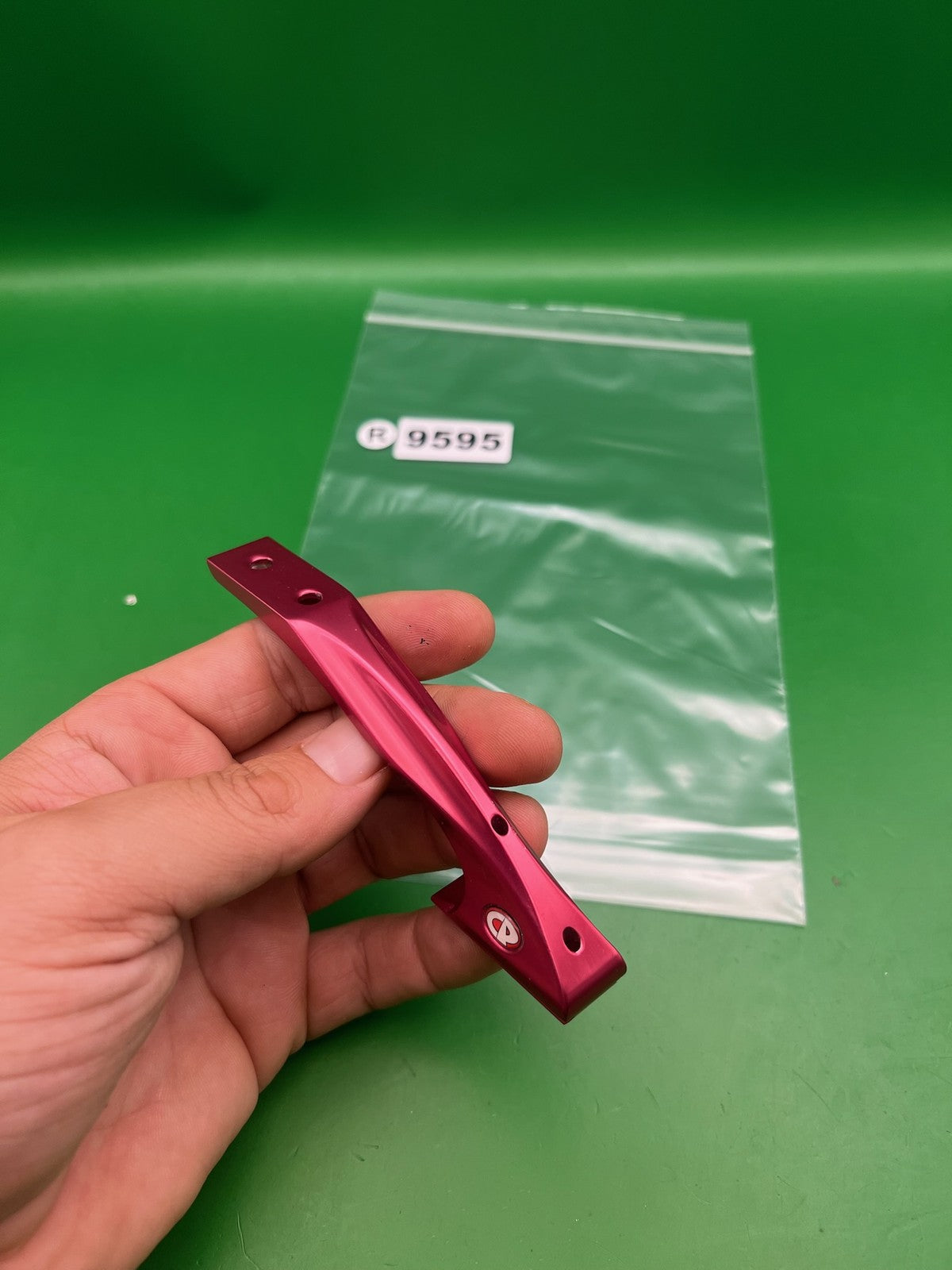 Custom Products CP ASA Rail Drop Forward Pink Anodized Aluminum Paintball