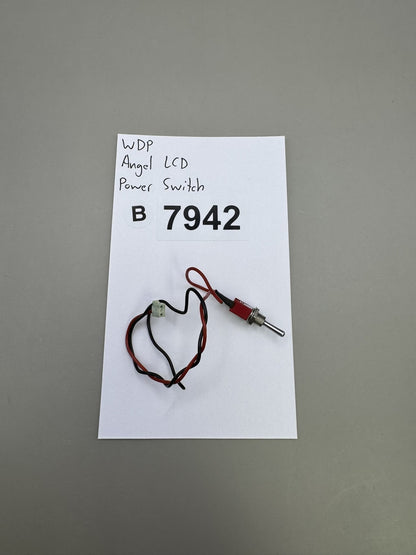 WDP Angel LCD Power Switch Red Black Wire Harness