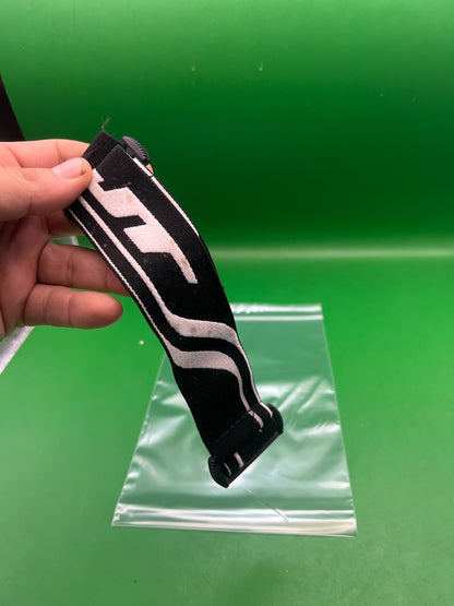 JT Goggle Mask Replacement Strap Black White